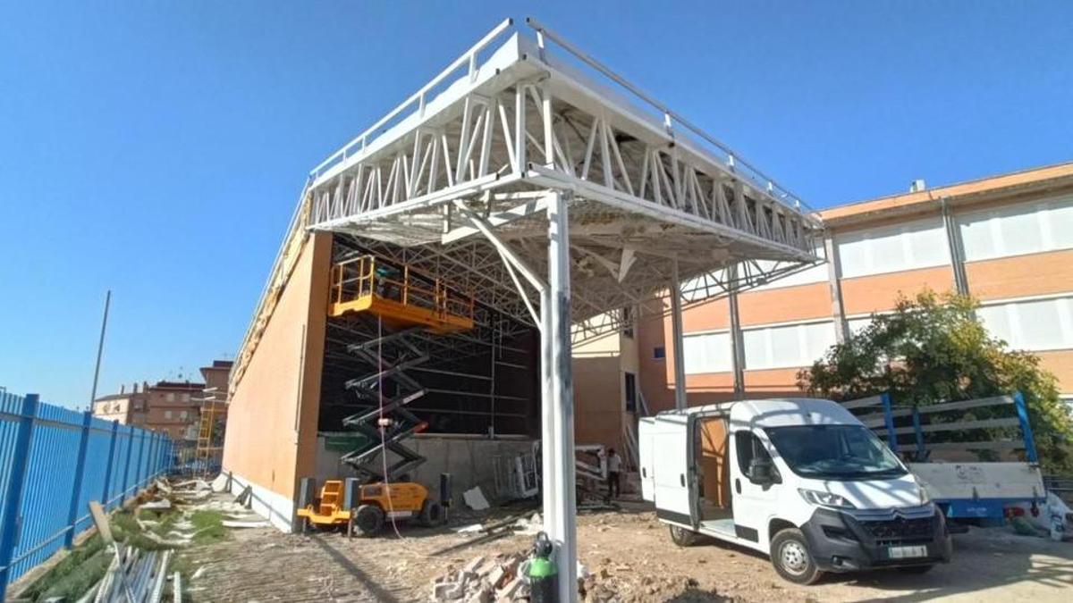Obras en el IES Gran Capitán de Córdoba