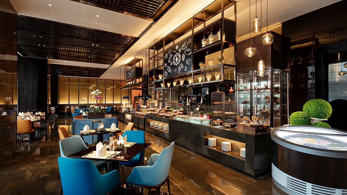 El Gris Pulpis viste espacios del Hyatt Regecy en Gansu (China).