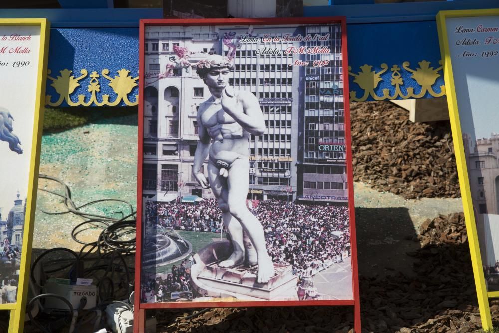 'Fallas en el Mundo', el monumento municipal