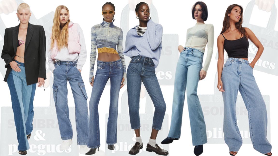 Jeans anchos para mujer, perfectos para todos tus looks