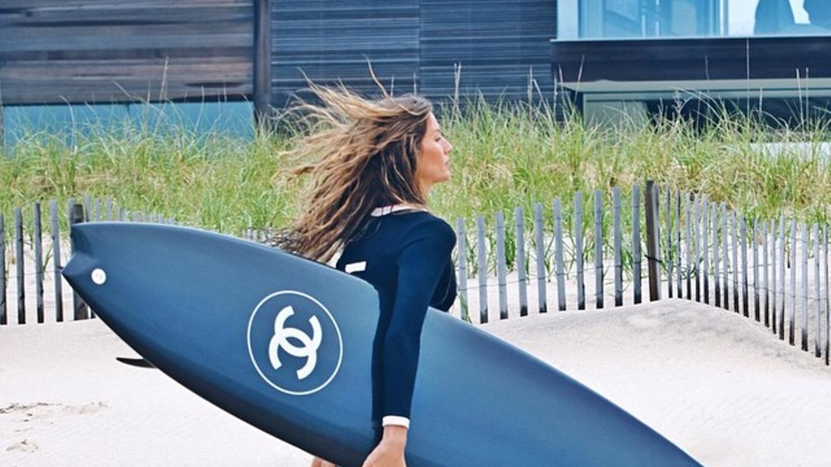 Gisele Bündchen y el surf