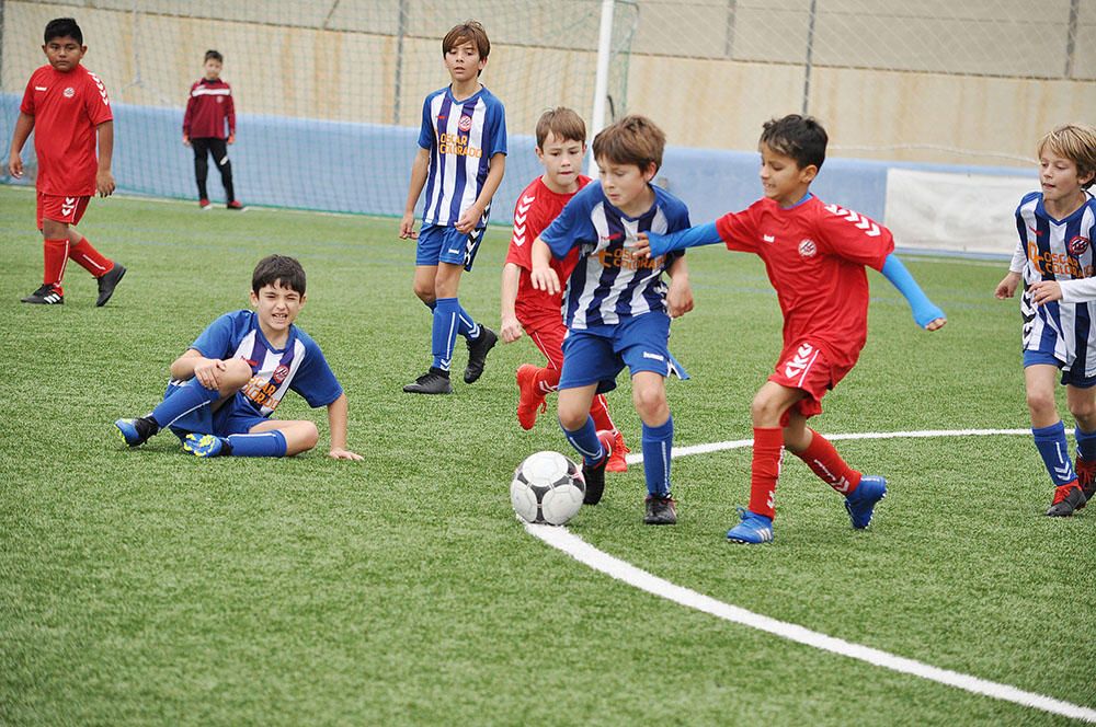 Fútbol base del fin de semana