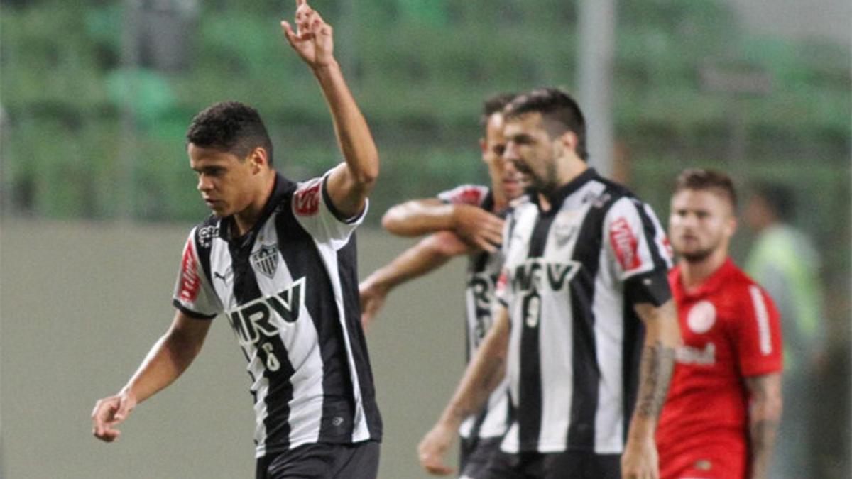 Una fotografía de archivo de jugadores del Atlético Mineiro.