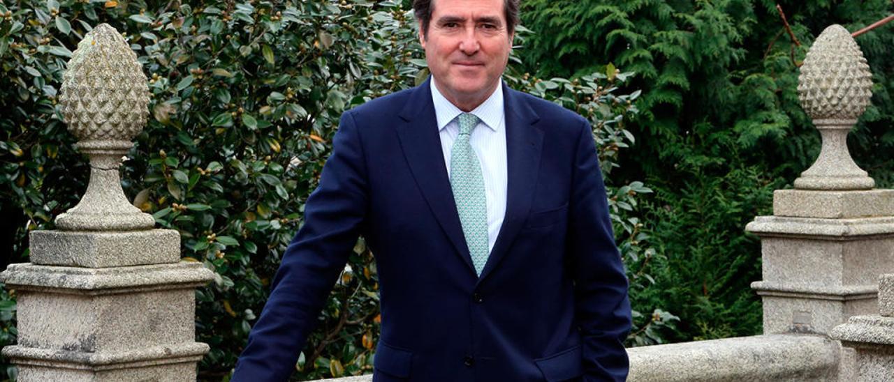 Antonio Garamendi, presidente de la CEOE // Marta G. Brea