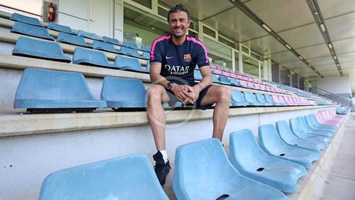 Luis Enrique analizó la pretemporada blaugrana