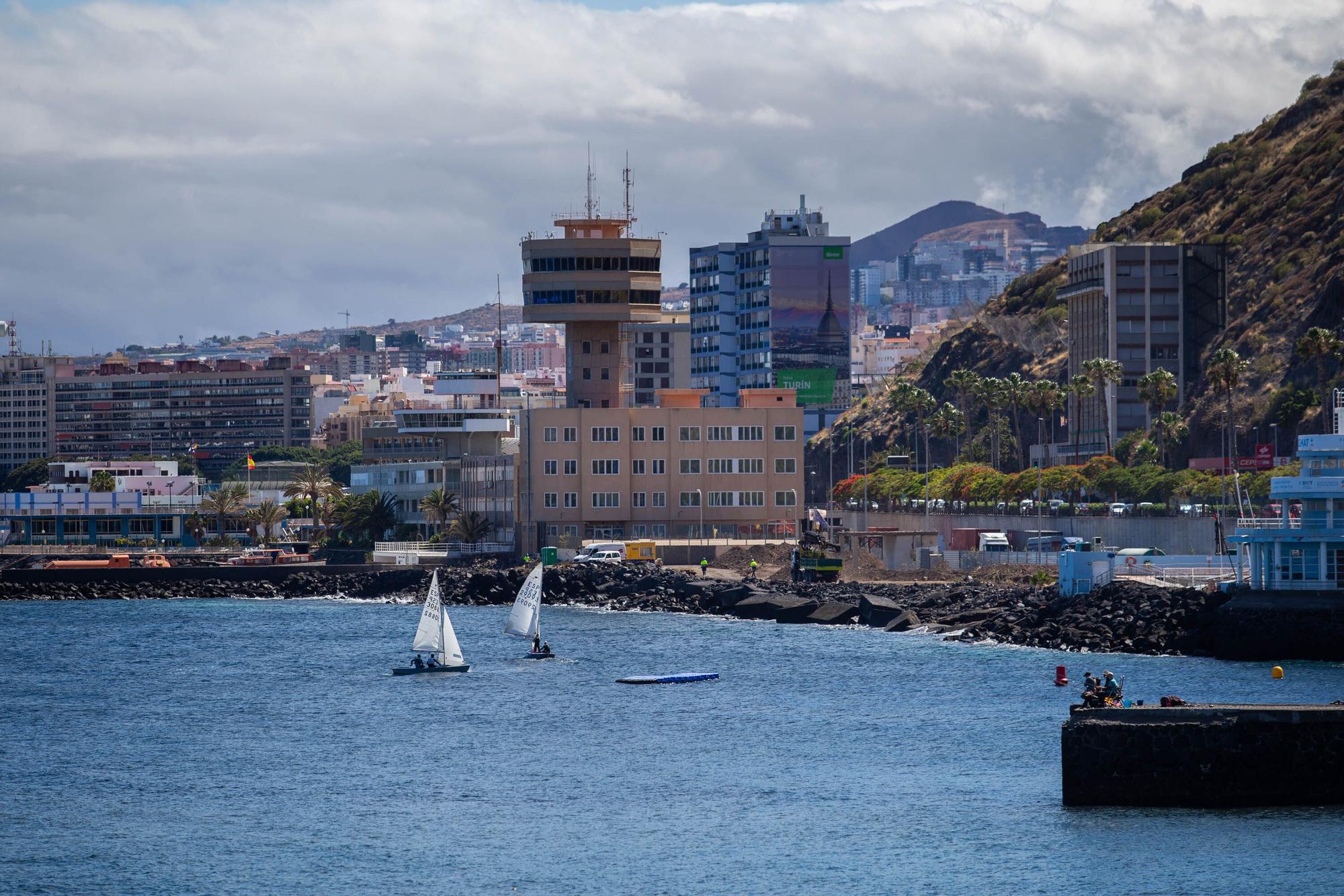 Obras en la playa de Valleseco