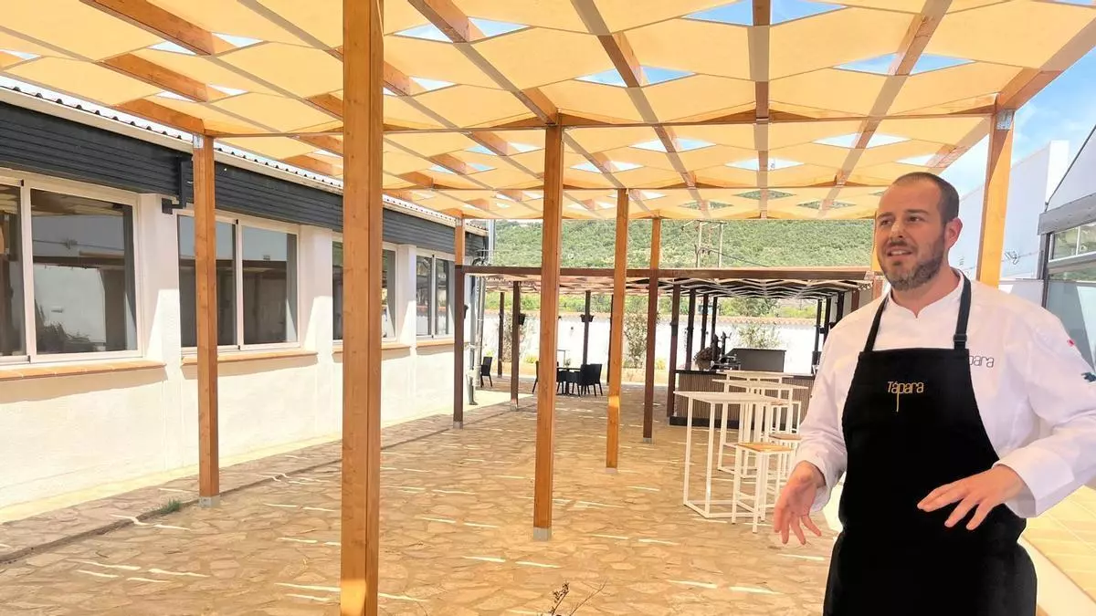 El menú del restaurante Tápara que conquista los paladares de Cáceres
