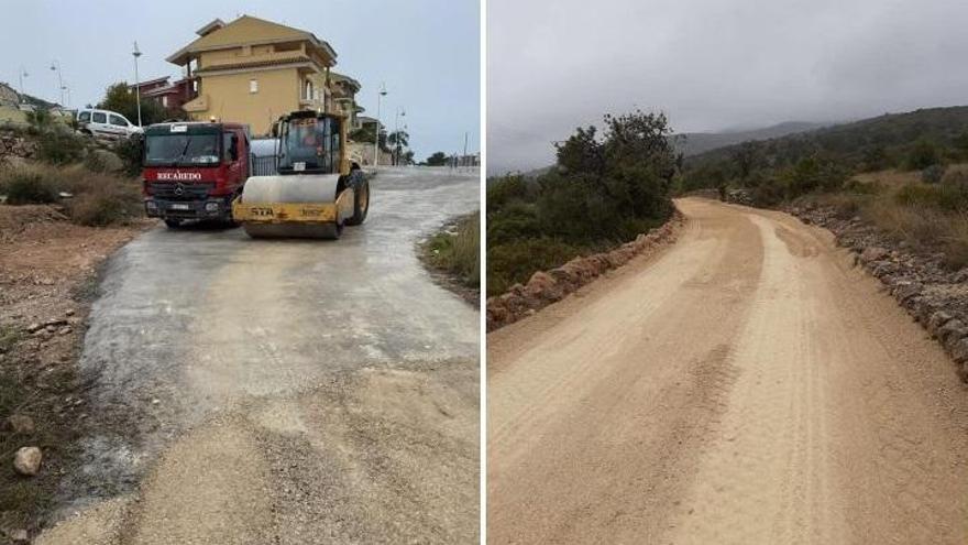 Peñíscola adecua el vial alternativo para acceder a la zona sur