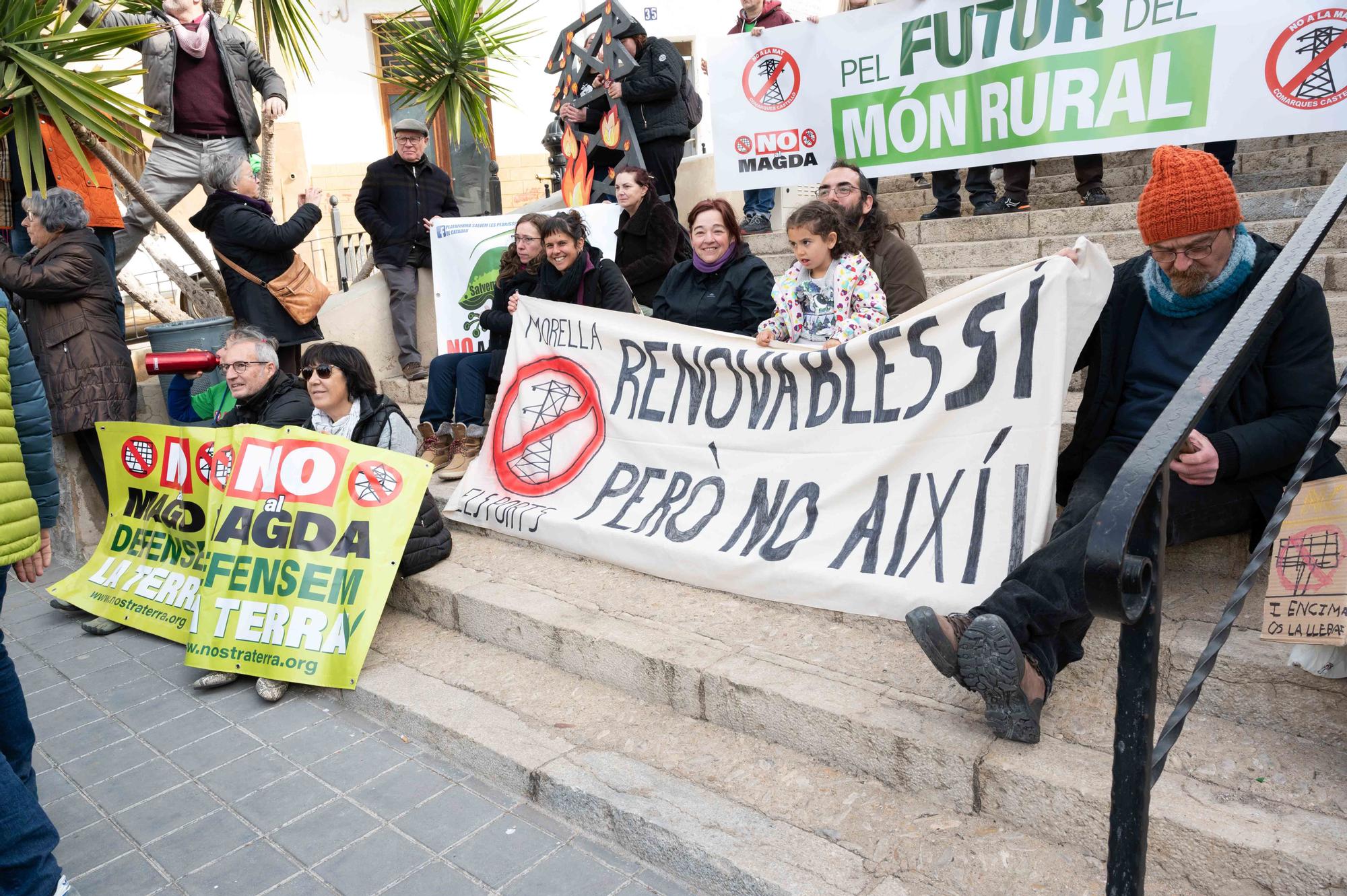 Masiva oposición en Coves de Vinromà a la MAGDA