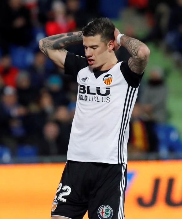 Getafe - Valencia, en imágenes