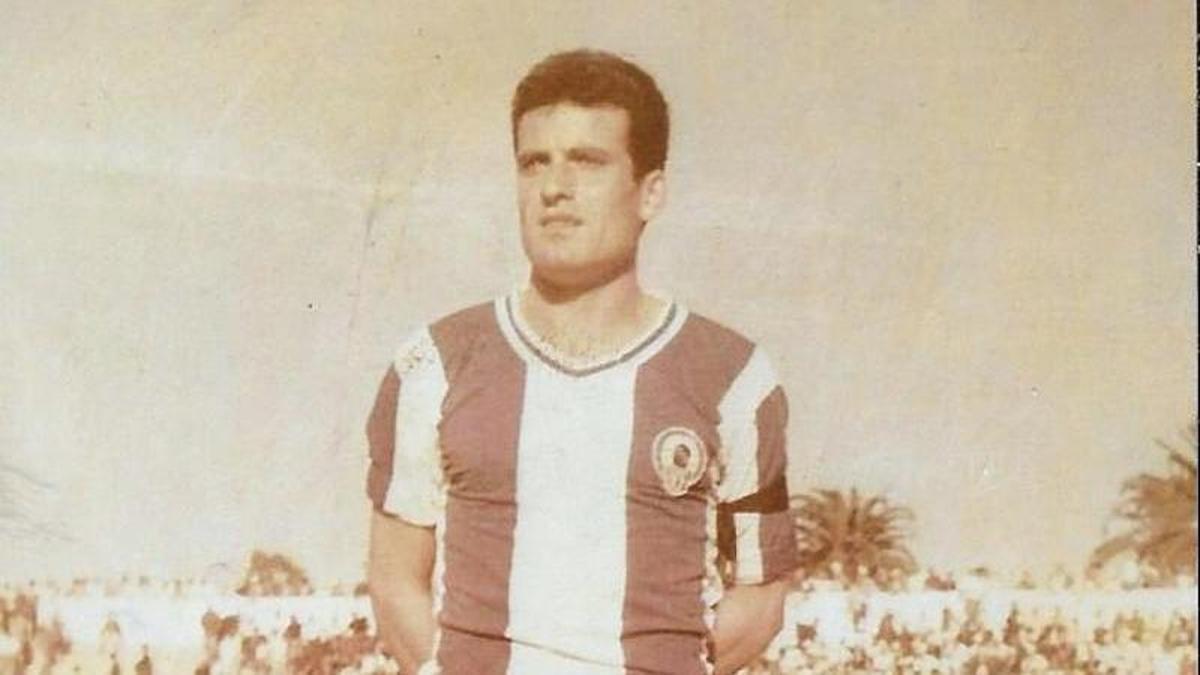 Jaime Simó Piñol, durante su etapa en el Hércules en la década de los 60.
