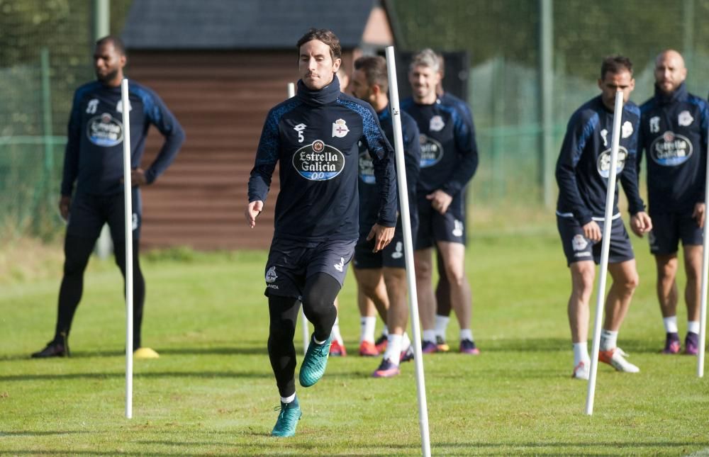 Nueva sesión de preparación para el partido del domingo, 23 de octubre, ante el Celta en Balaídos.