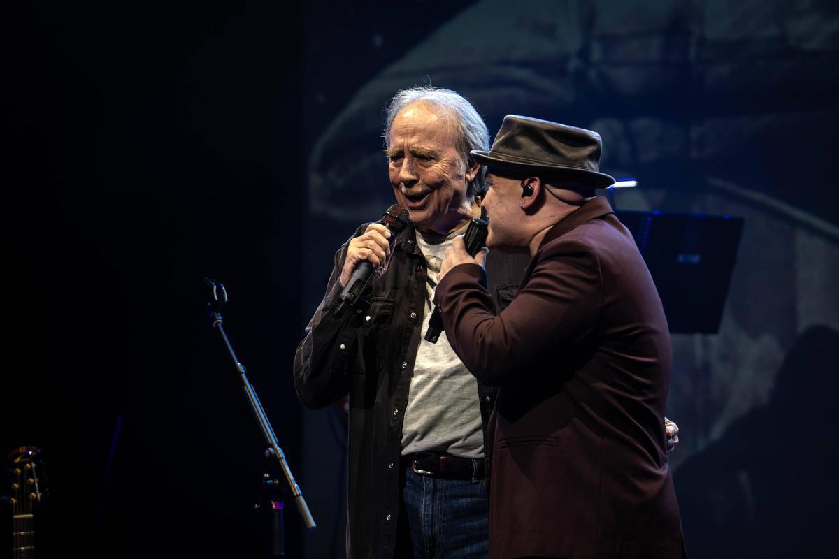 Jofre Bardagí rinde homenaje a Serrat y a su padre, el 'mestre' Bardagí