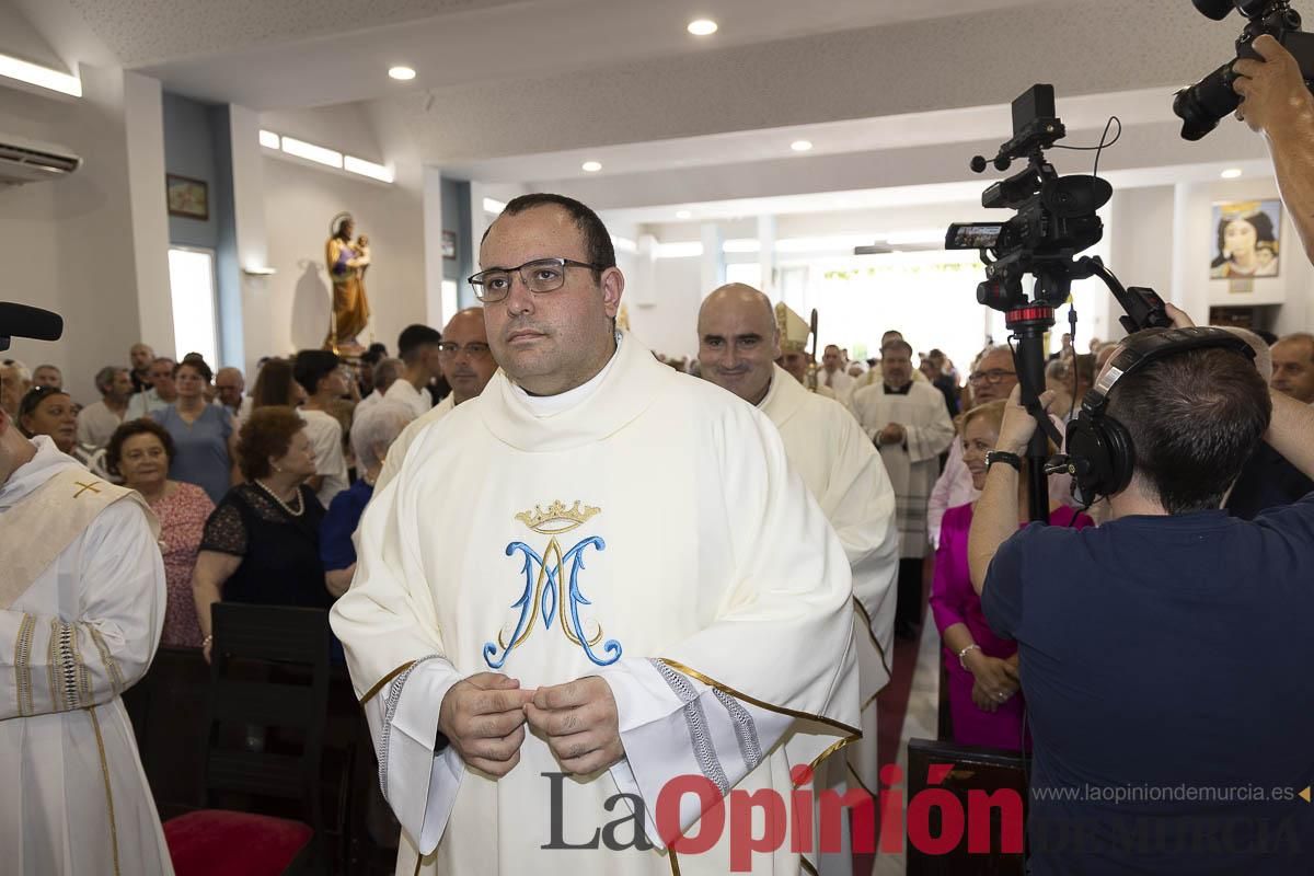 Así se ha vivido la ordenación sacerdotal de Miguel Tovar Fernández en la pedanía molinense de Torrealta