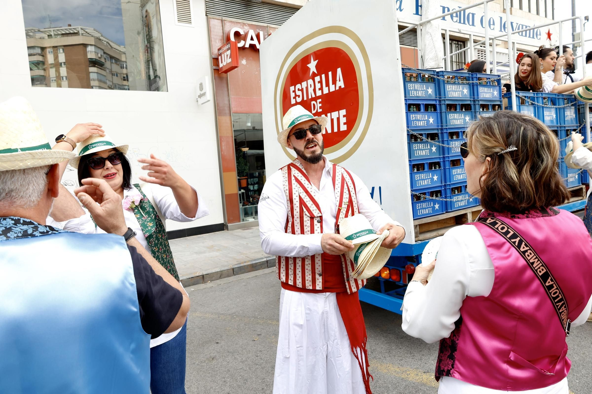 Ambiente en las calles de Murcia durante el Bando de la Huerta