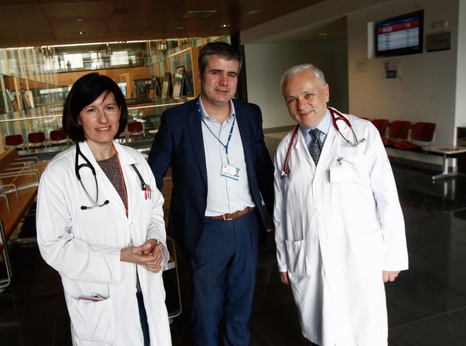 Equipo médico del primer trasplante de corazón artificial