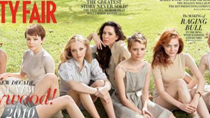 Imagen de portada del reportaje &quot;A New Decade A New Hollywood&quot; de la revista Vanity Fair.