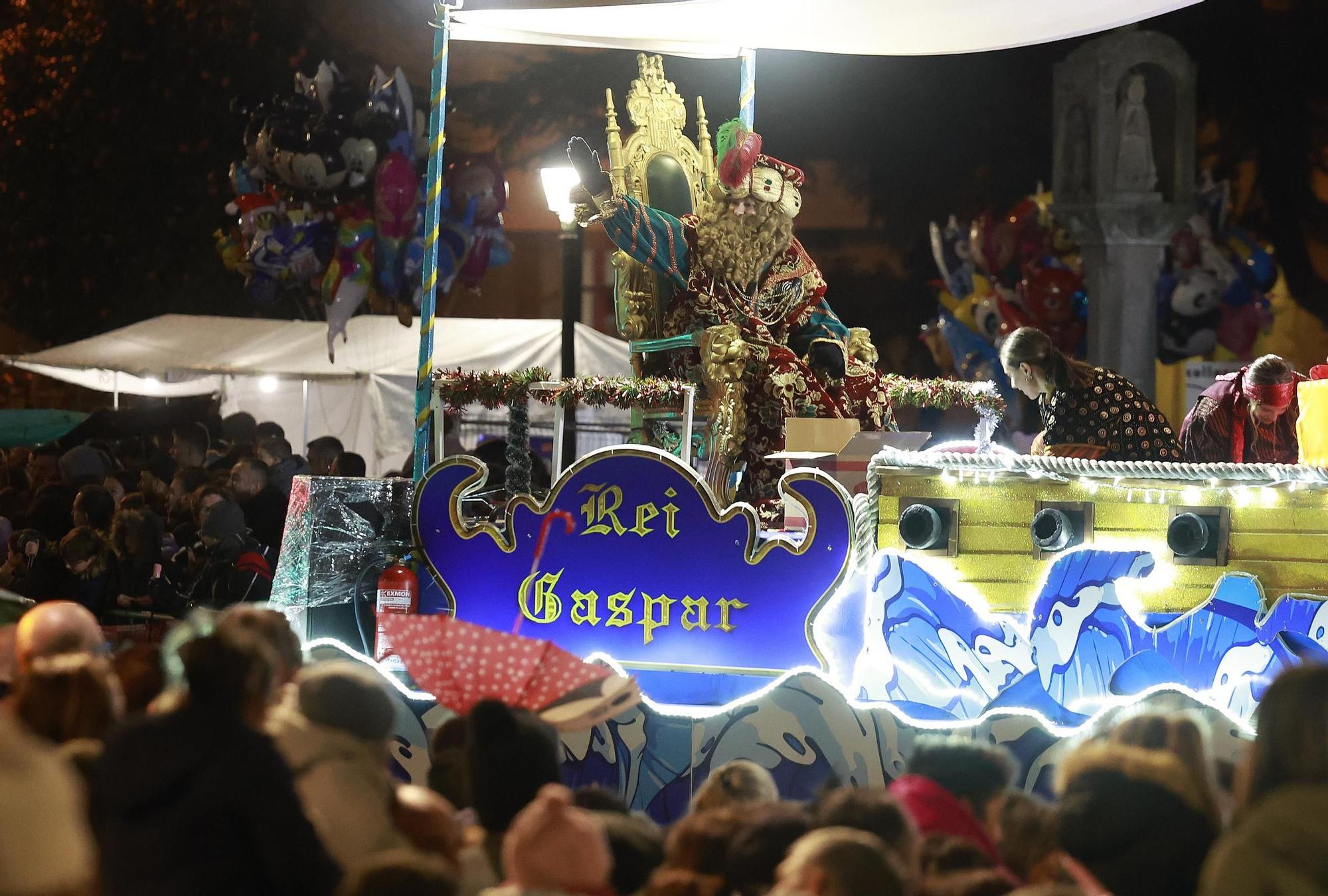 La Cabalgata de Reyes de Vigo, en imágenes