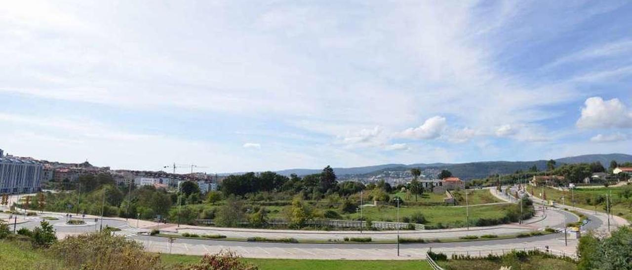 Vista del polígono de Valdecorvos, donde se generó suelo para medio millar de viviendas. // G. Santos