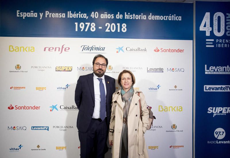 Photocall de la gala del 40 aniversario de Prensa Ibérica en Levante-EMV