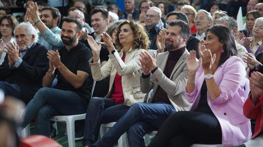 Montero presume, en Zamora, de gestión socialista frente a la «política del lodazal» del PP