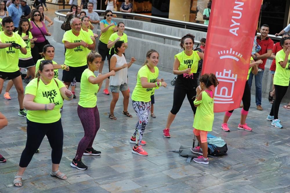 Zumba en la Avenida Libertad