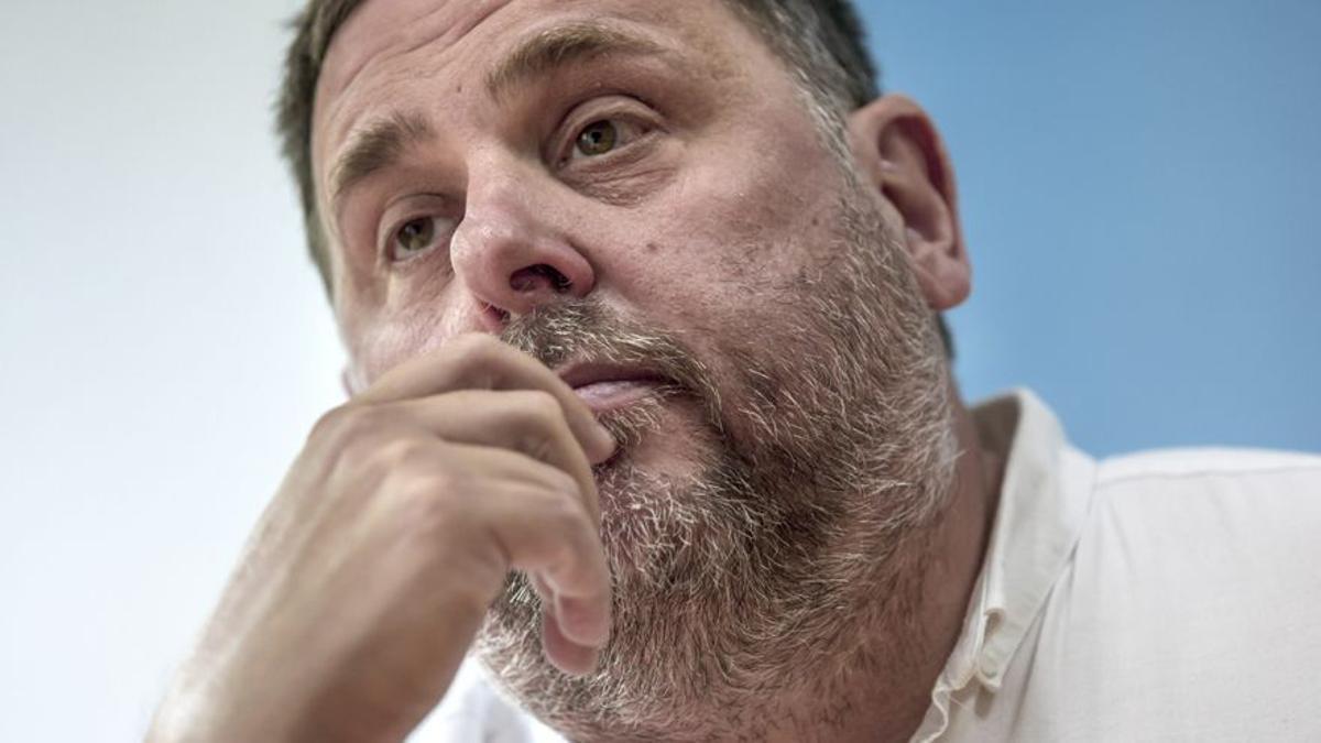 Oriol Junqueras: «Ni recolzem ni tombem el Govern»