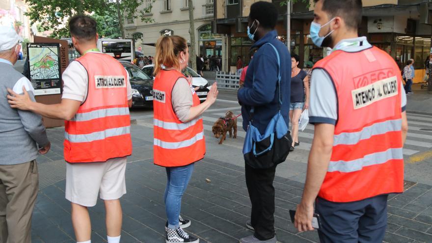 Passatgers accidentats a Sant Boi: &quot;El tren ha frenat i hem sortit disparats cap als seients de davant&quot;