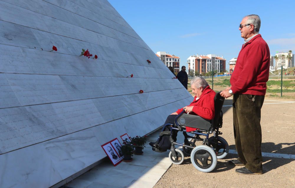 Primer homenaje oficial a las víctimas del franquismo en Málaga