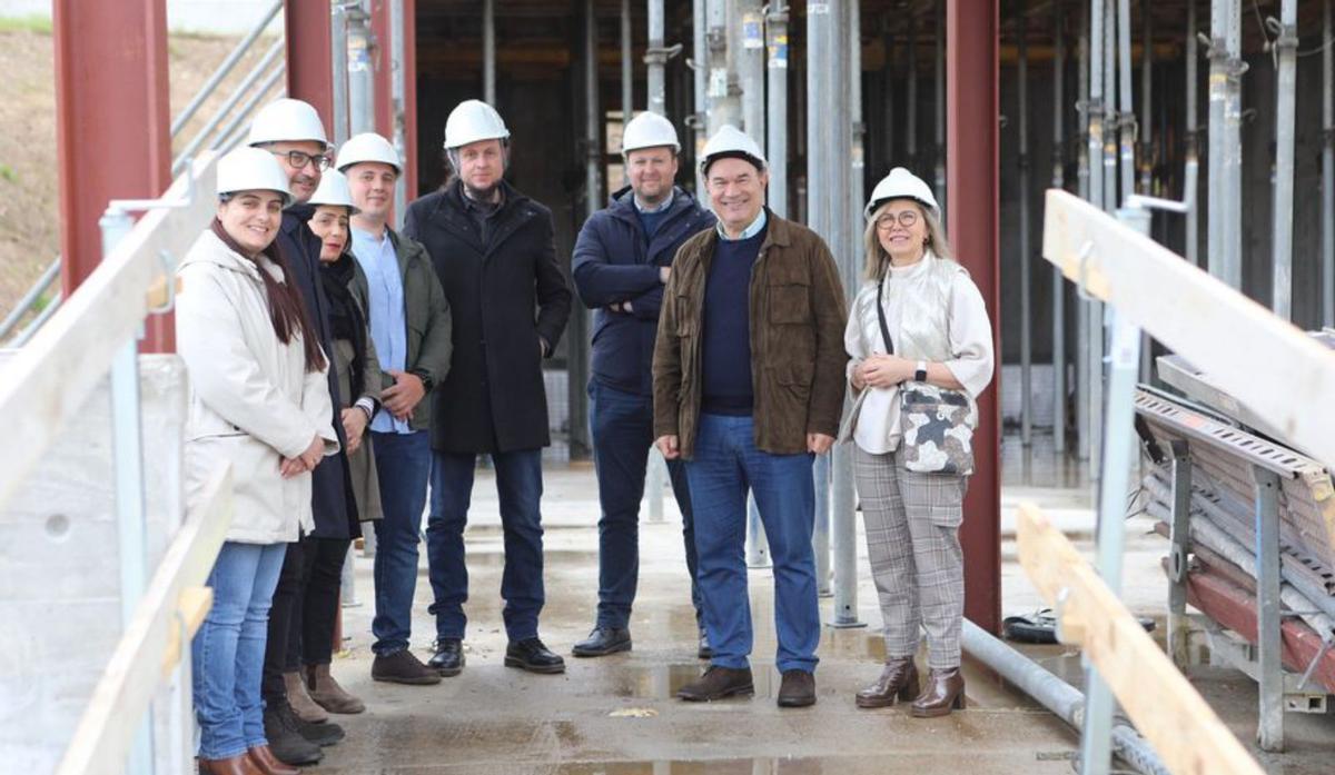 El edificio polivalente de Carragoso tiene la estructura «muy avanzada»