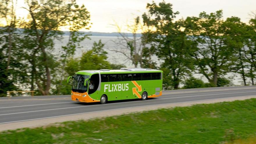 Uno de los autobuses de Flixbus.