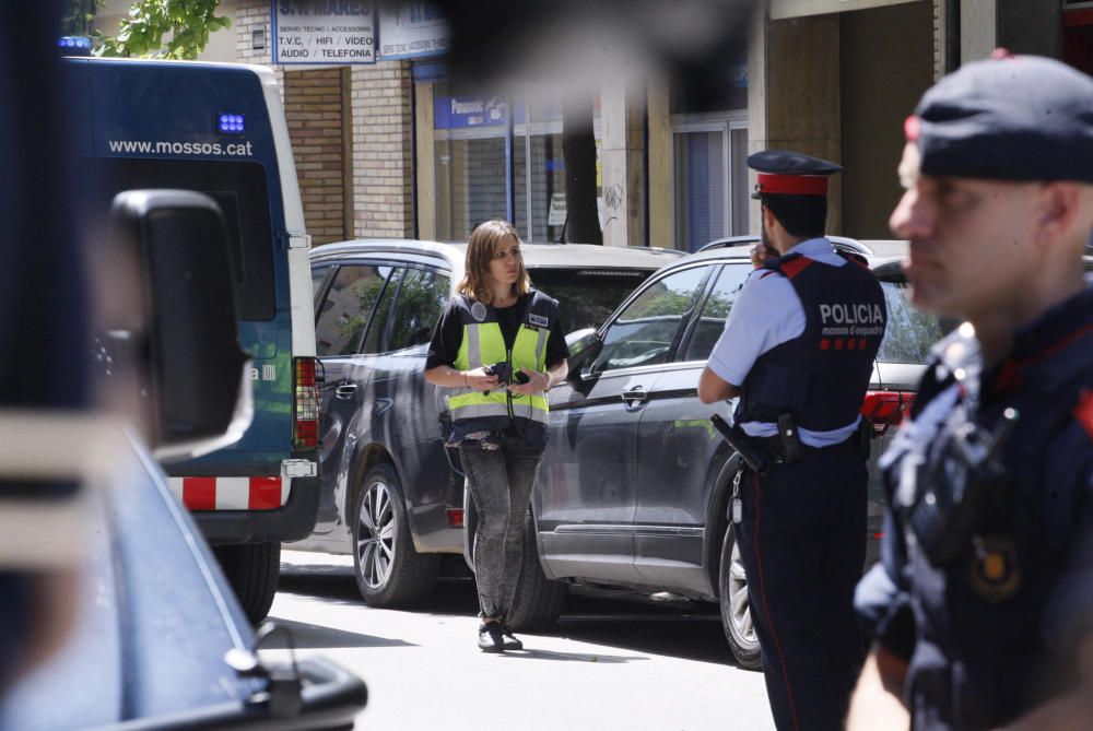 Registre policial a la Fundació Plataforma Educativa de Girona