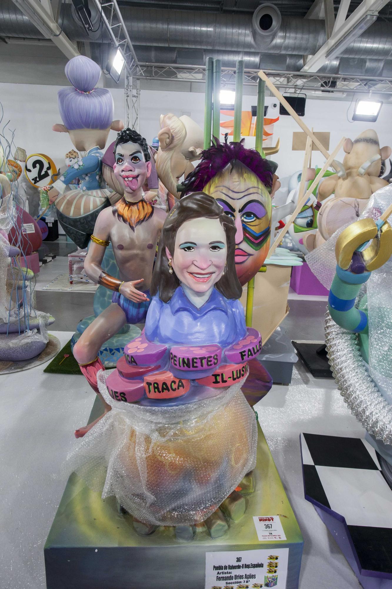 Fallas 2021. La actualidad en una Exposición del Ninot de dos años