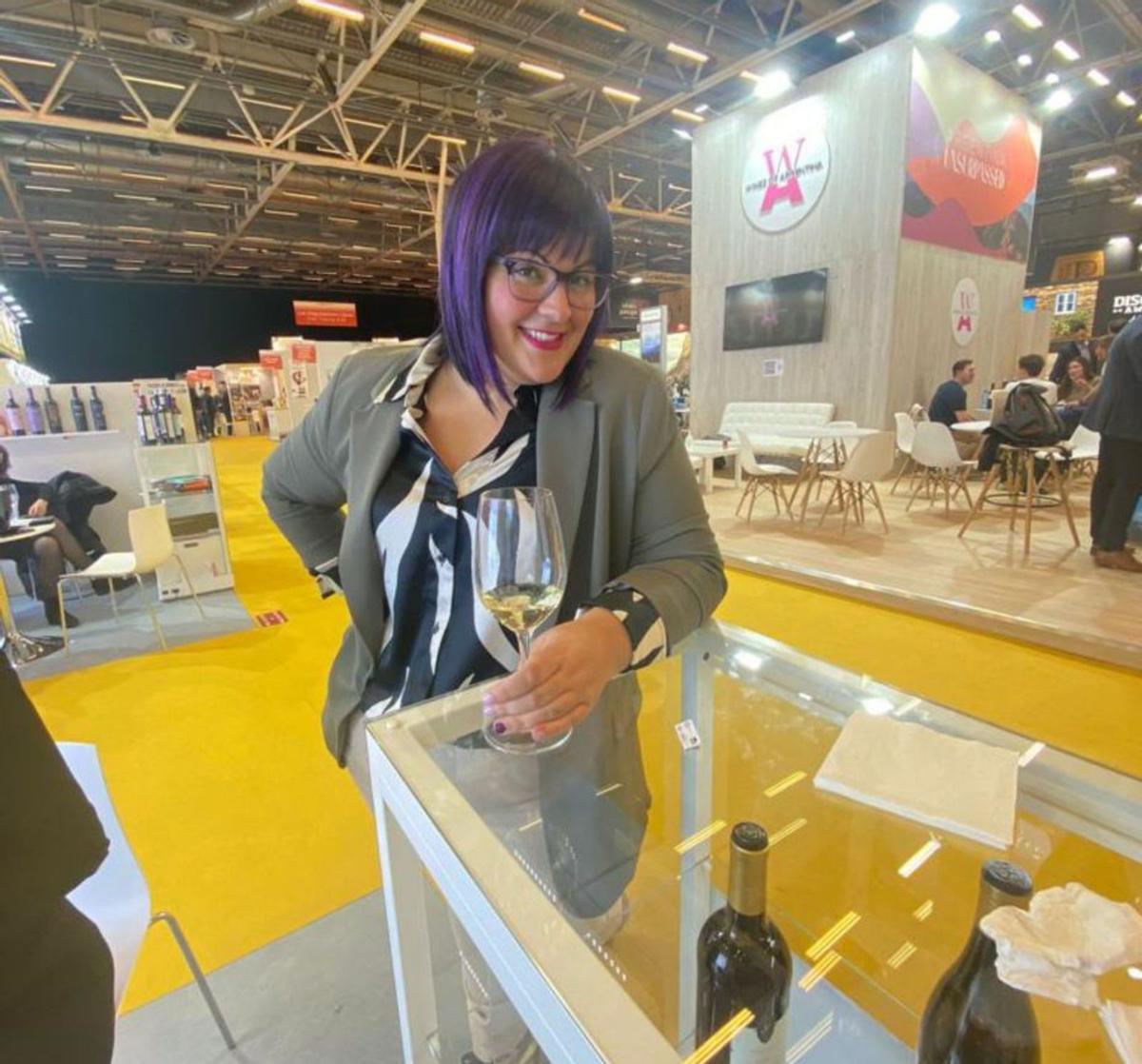 Vanesa García, «export manager» de vinos. | Cedida