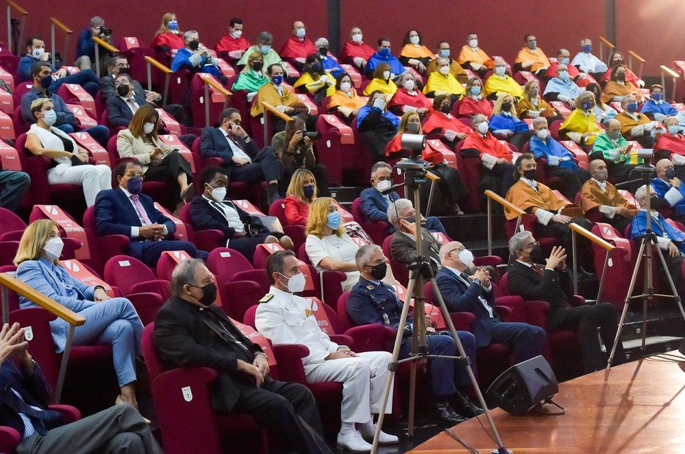 Acto de apertura del curso 2021-2022 en la ULPGC