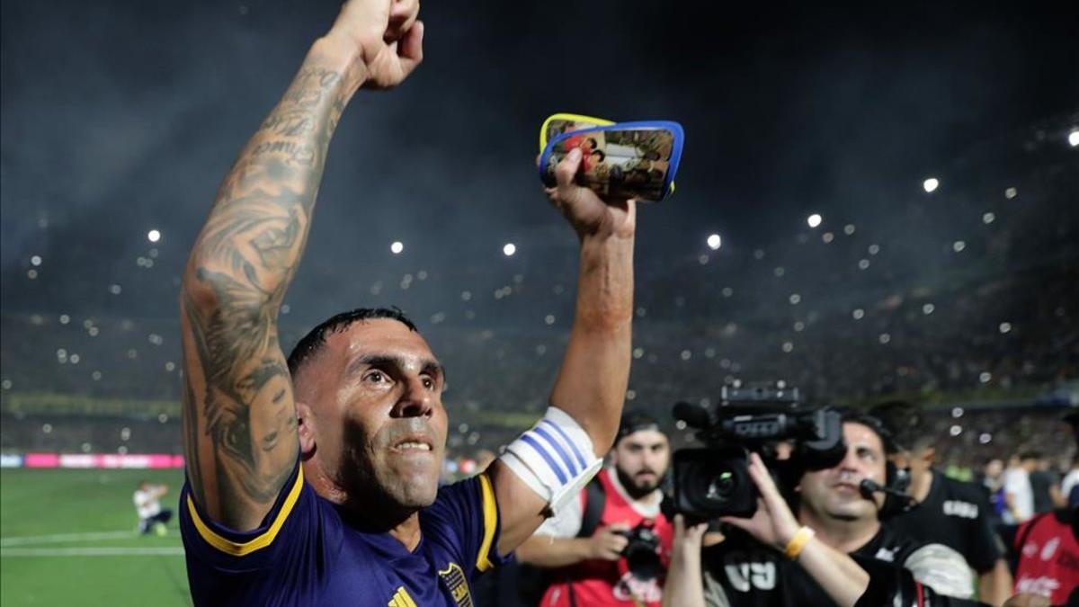 Carlos Tevez fue la figura de Boca en el último tramo del torneo