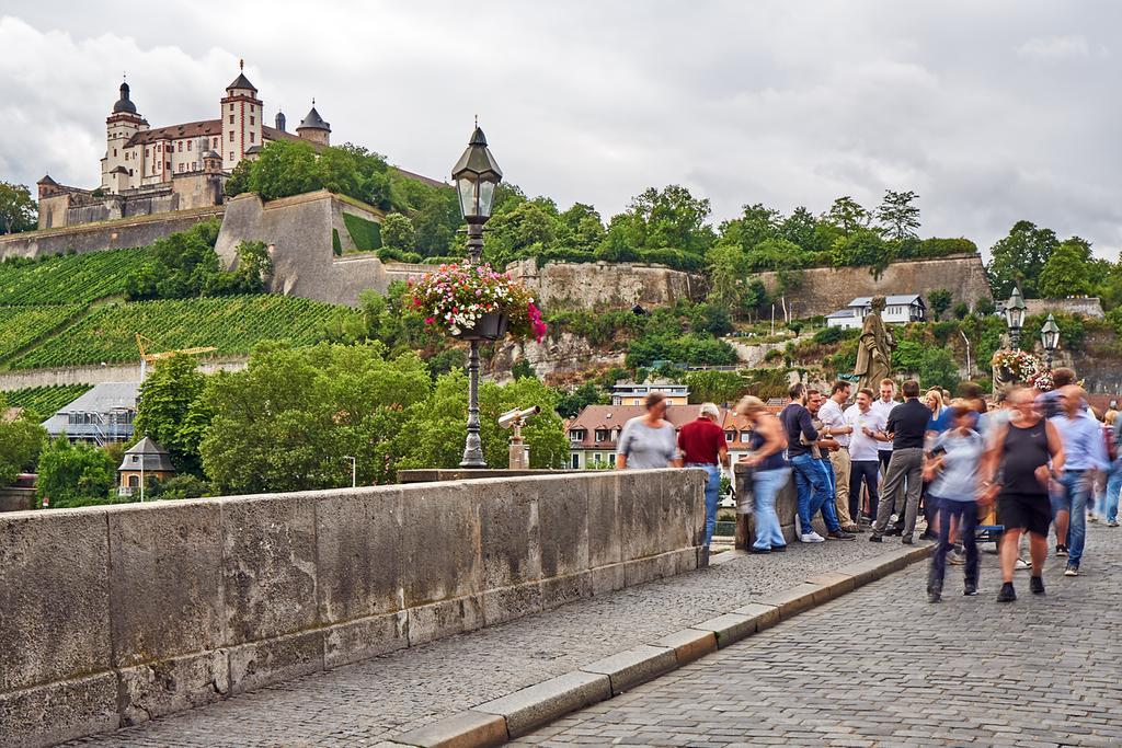 Vistas desde el puente de Wurzburgo.