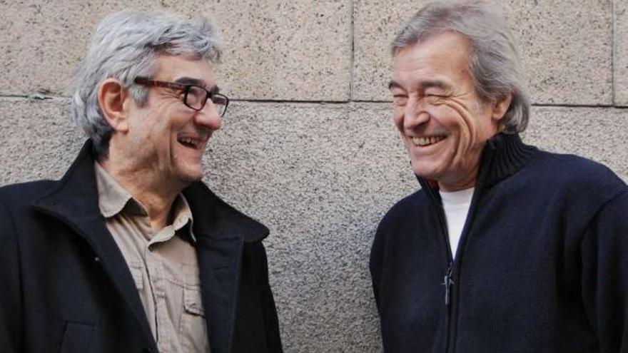 Bernardo Fuster (izqda) y Luis Mendo (dcha), los alma mater de Suburbano.  // FDV