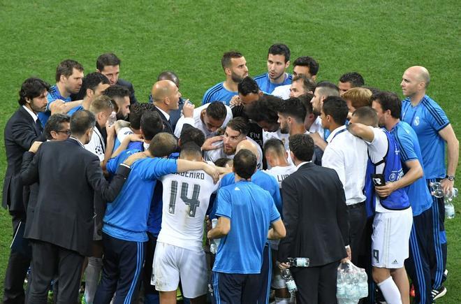 Las imágenes del Real Madrid, 1 - Atlético de Madrid, 1