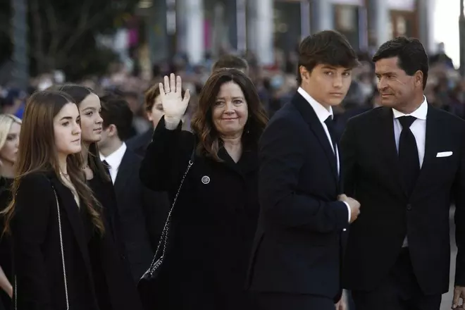 Así es la familia canaria del rey Constantino de Grecia que acaparó toda la atención durante su funeral