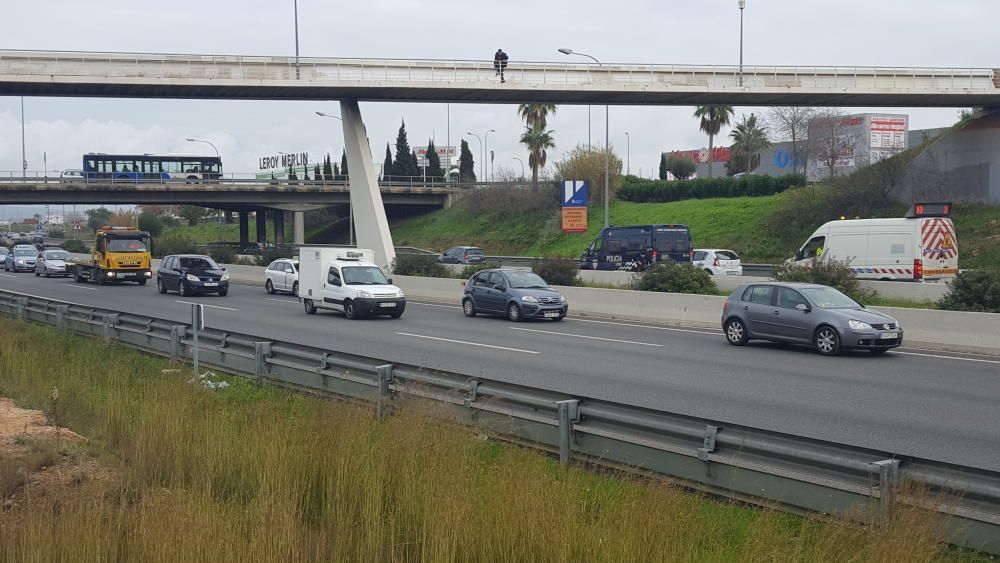 Caos en la Vía de Cintura