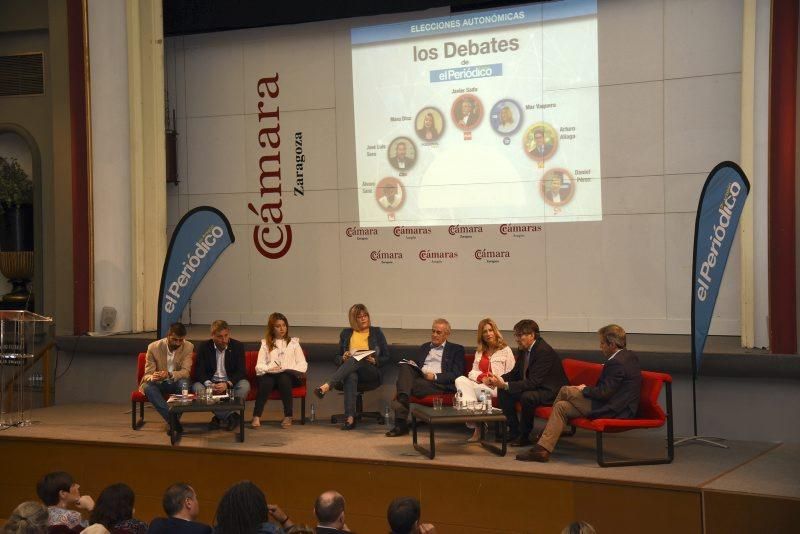 Debate autonómico organizado por EL PERIÓDICO DE ARAGÓN