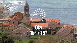 El tiempo en Oia: previsión meteorológica para hoy, martes 16 de junio