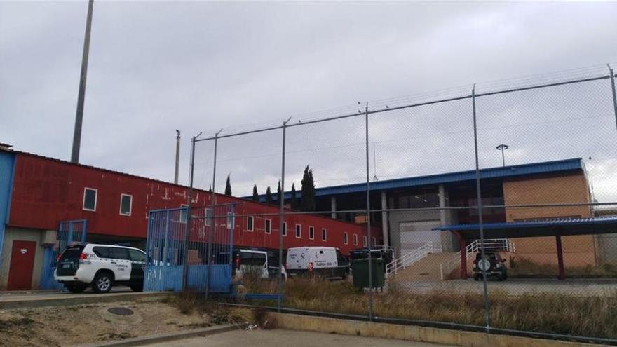 Salida del centro penitenciario zaragozano de Zuera