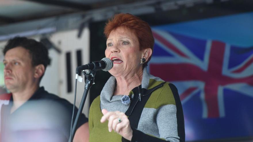 El éxito de la líder de la extrema derecha sacude Australia