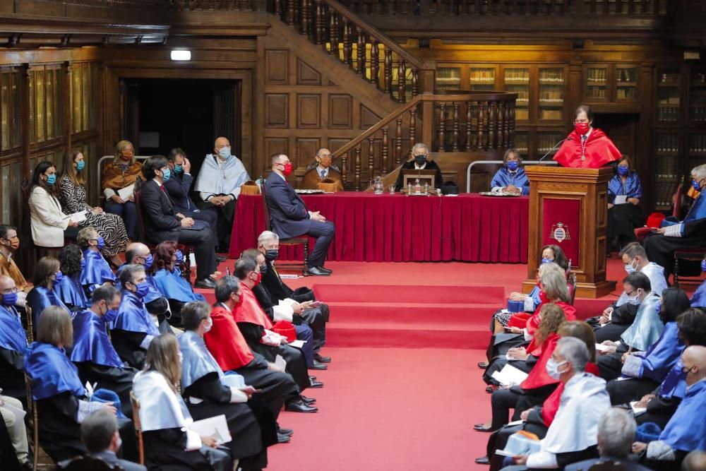 Acto de inauguración del nuevo curso académico en la Universidad de Oviedo