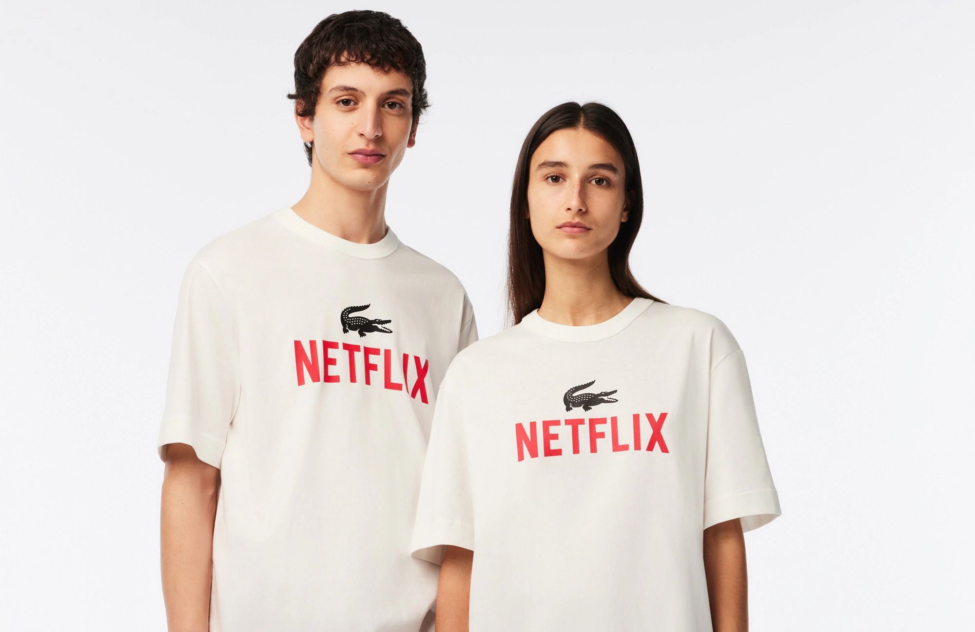 Gorra Lacoste Netflix Sex Education - BLANCO