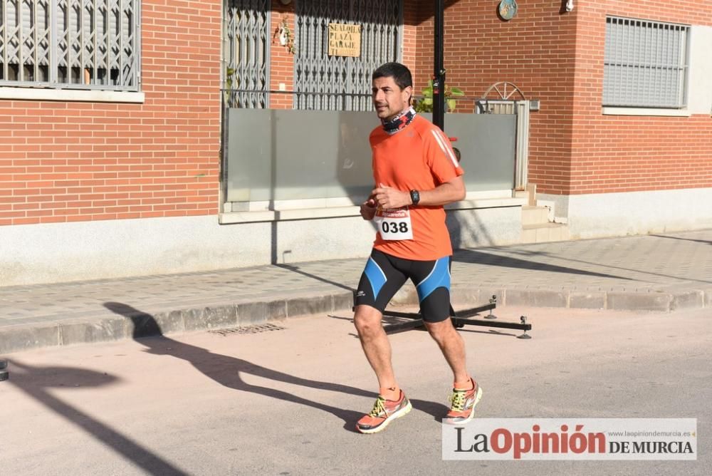 Primera carrera del año en Algezares