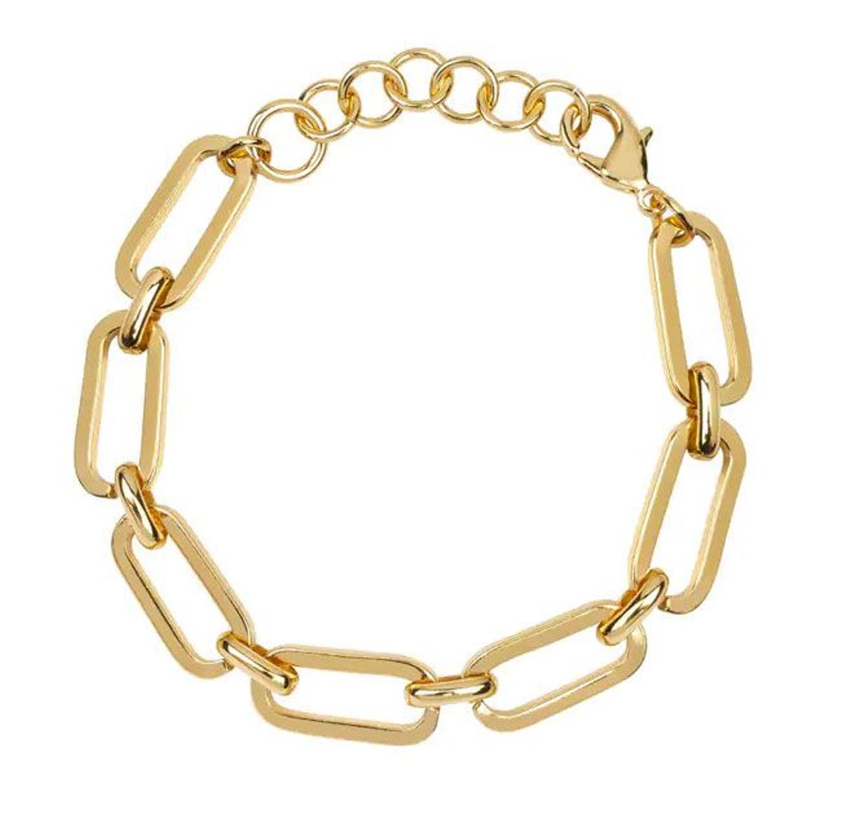 Pulsera de eslabones finos de oro, de Vidal & Vidal