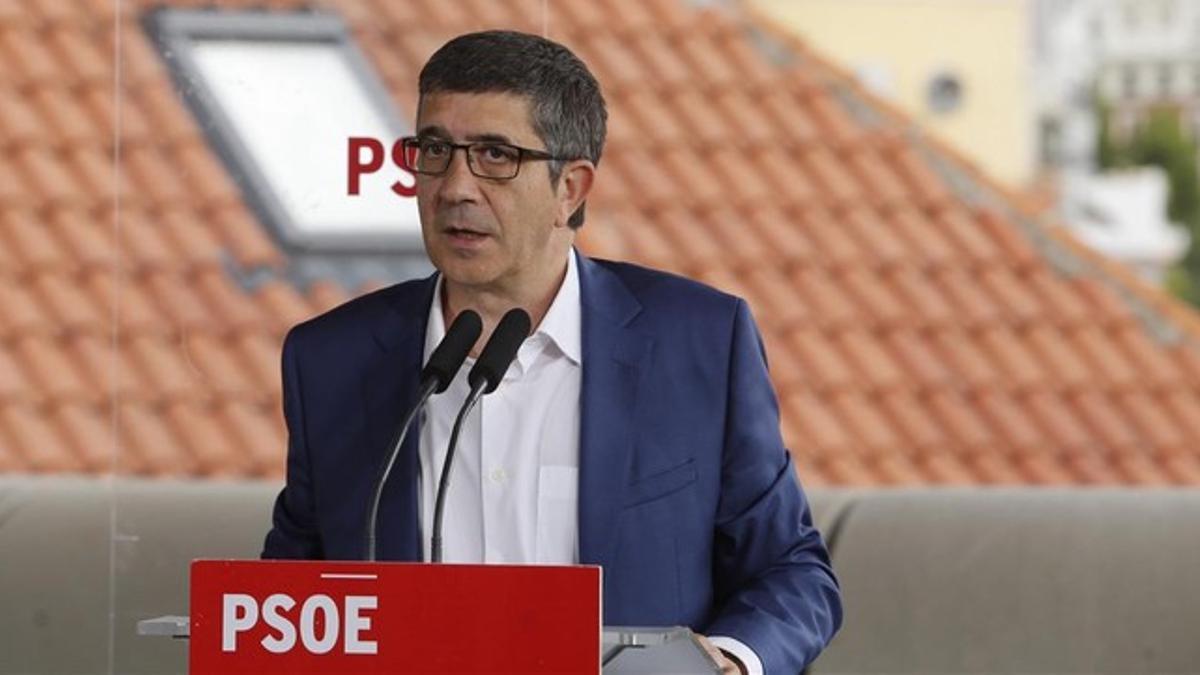 El secretario de acción política del PSOE y exlehendakari vasco, Patxi López.